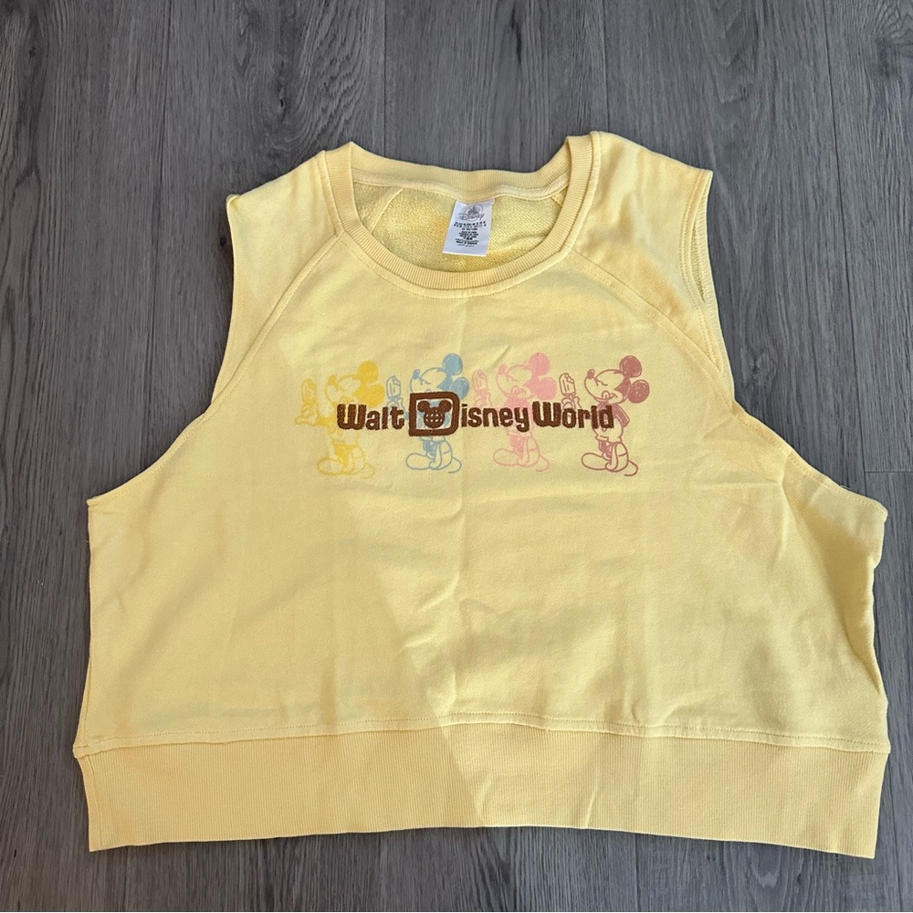 New Walt Disney World Mickey Mouse Ice Cream Sweater Tank - Picture 3 of 9